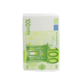 BOITE CIGARETTES PLASTIQUE 20' BILLET 100 VERT