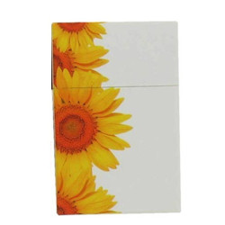 BOITE CIGARETTES PLASTIQUE 20' MOTIF TOURNESOL