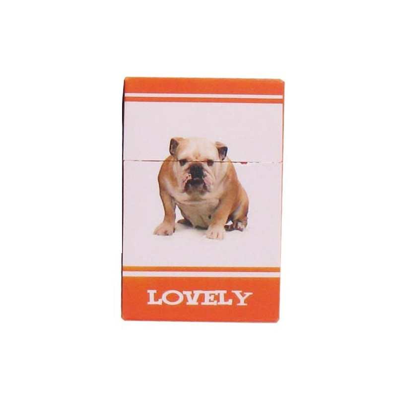 BOITE CIGARETTES PLASTIQUE 20' - BULLDOG ANGLAIS