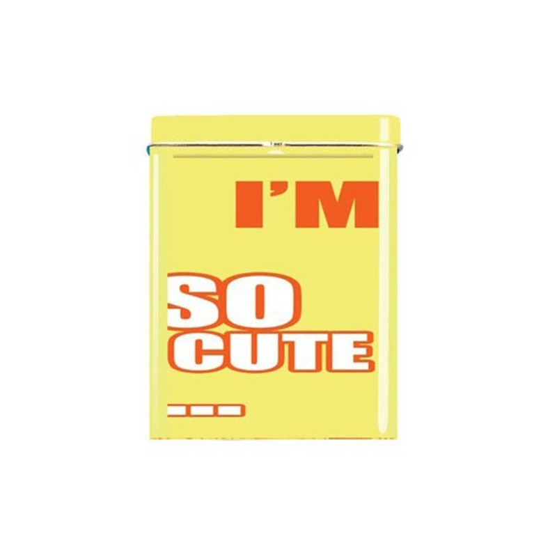 BOITE CIGARETTES - I'M SO... JAUNE