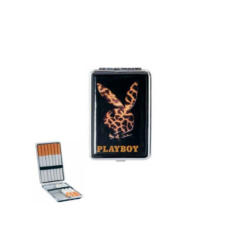 PLAYBOY - ETUI A  CIGARETTE MOTIF PEAU LEOPARD