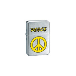 Belflam Oil - Le Briquet Essence Peace Jaune Modele 2