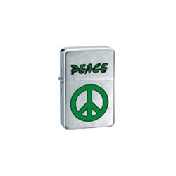 Belflam Oil - Le Briquet Essence Peace Vert Modele 3