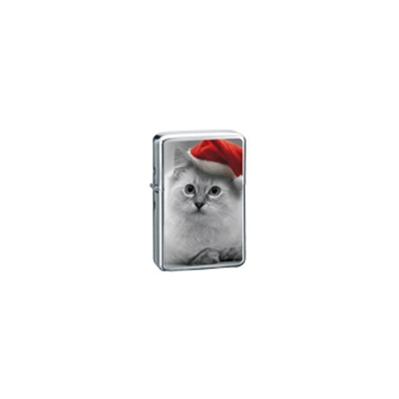 Belflam Oil - Le Briquet Essence Chat Noel Modele 3