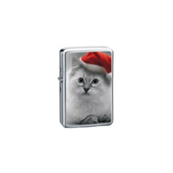 Belflam Oil - Le Briquet Essence Chat Noel Modele 3