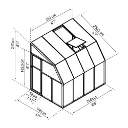 Canopia - Solarium - 262x200.5cm