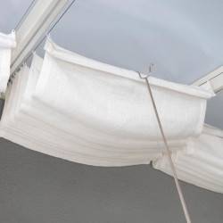 Canopia - Store de toit pour Patio Cover et Sanremo - 3x6.10 - Blanc