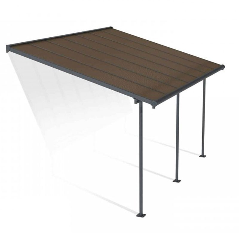 Canopia - Pergola - Capri - 4.25x3m - Gris Bronze