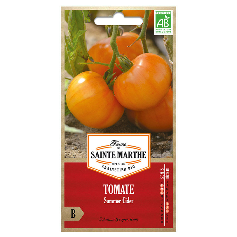 La ferme Sainte Marthe - 50 graines AB - Tomate Summer Cider