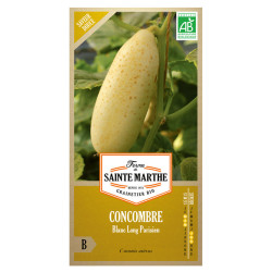 La ferme Sainte Marthe - 20 graines AB - Concombre Blanc Long Parisien