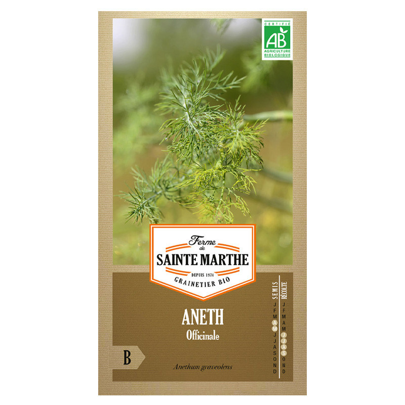 La ferme Sainte Marthe - 200 graines AB - Aneth Officinale