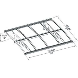 CANOPY BORDEAUX 2230 WHITE MIST