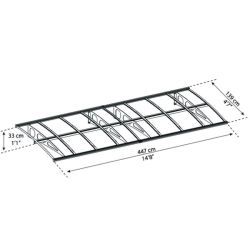 CANOPY BORDEAUX 4460 WHITE MIST