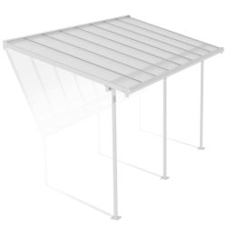 SIERRA PATIO COVER 2.3X4.6 WHITE CLEAR