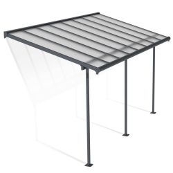 SIERRA PATIO COVER 2.3X4.6 GREY CLEAR