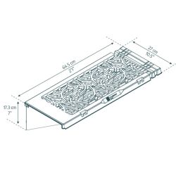 GREENHOUSE SHELF KIT BUNDLE - CANOPIA LEAVES x 2 Pcs