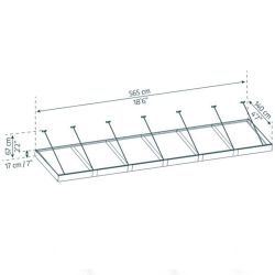 CANOPY SOPHIA XL 6000 GREY CLEAR