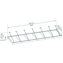 Canopia - Canopy Sophia XL 6000 - Gris blanc Opal